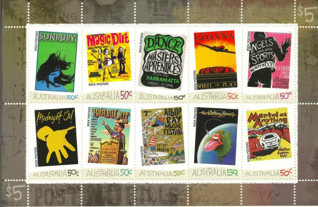 Australia, 2006, Australian Rock Posters