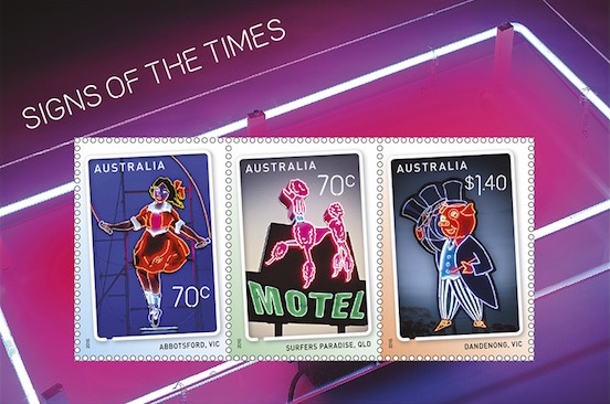 Australia 2015 Sign of the Times minisheet