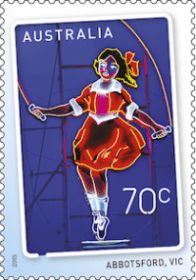 Australia 2015 70c Signs Of The Times Skipping Girl Vinegar
