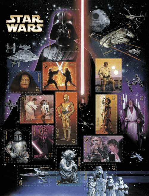 2007 USA Star Wars Sheet
