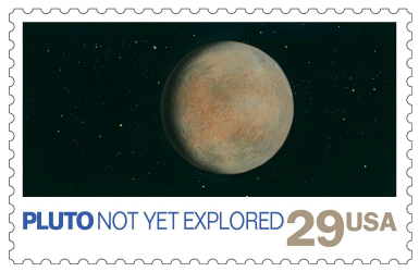 USA 1991 Space Exploration Pluto stamp