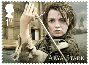 UK 2018 Game of Thrones 1st Arya Stark stamp