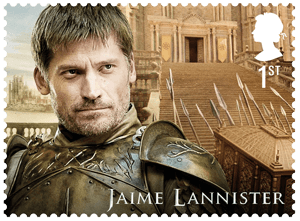 UK 2018 Game of Thrones 1st Jaime Lannister stamp