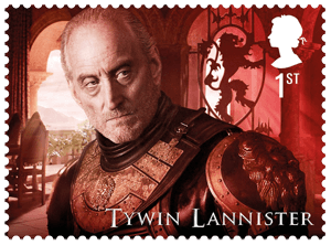 UK 2018 Game of Thrones 1st Tywin Lannister stamp