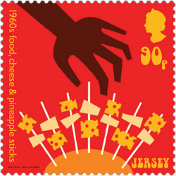 Jersey 2017 Popular Culture: The 1960s 90p food stamp