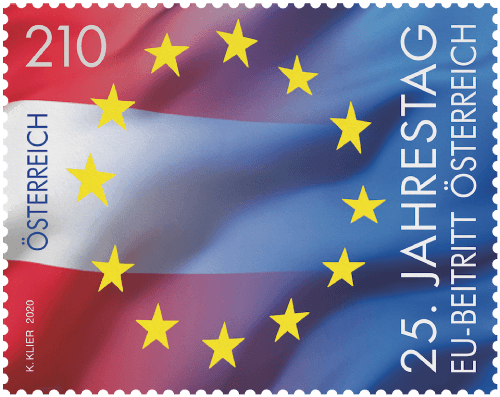 Austria 2020 25th Anniversary of joining the EU
