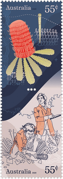 Australia 2020 Navigating History $1.10 Science and Botany