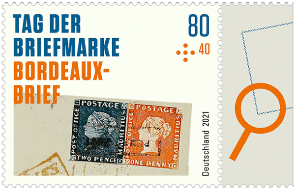 Germany 2021 Stamp Day Philatelic Treasures - Bordeaux Cover