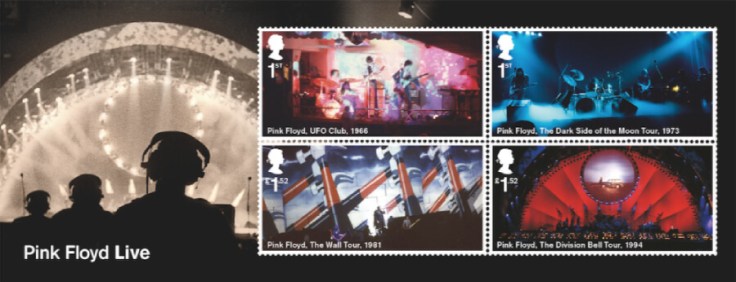 UK 2016 Pink Floyd Live minisheet