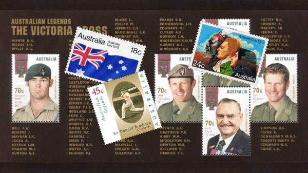 Australia 2015 Australia Day legends look cross Punk Philatelist header