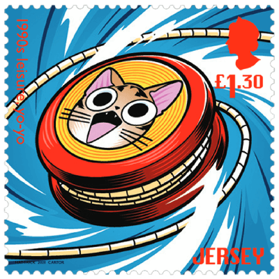 2021 1990s Popular Culture £1.30 yoyo stamp