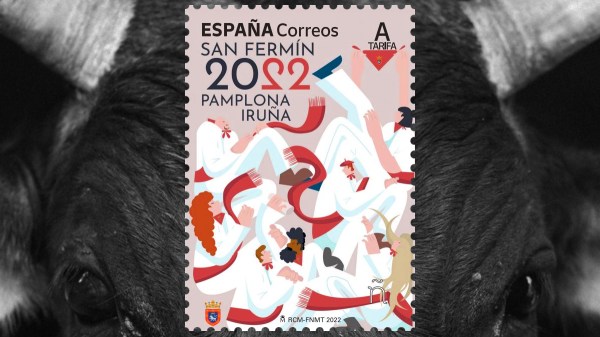 Spain 2022 Popular Festivals - Pamplona Iruña Punk Philatelist feature image